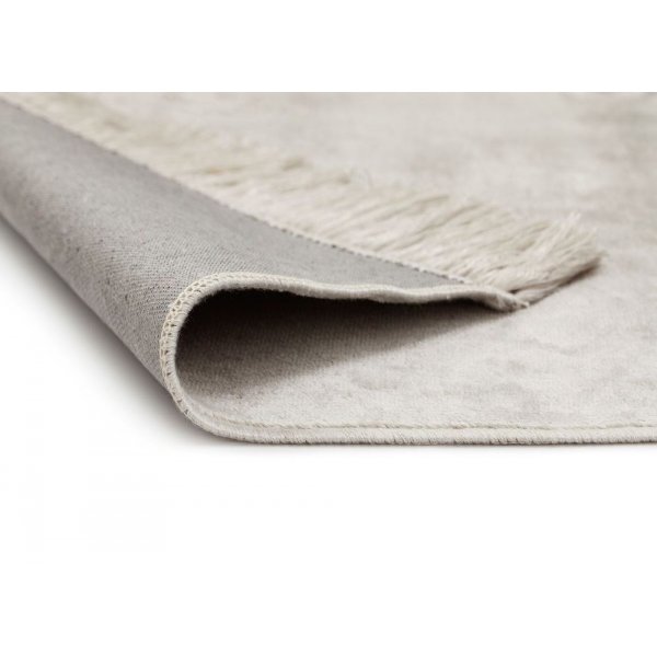 Kunstig silketeppe Granada - S�lv