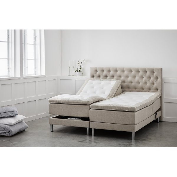 Justerbar dobbeltseng Sence 5-zons - Valgfri farge! Justerbar dobbeltseng Sence 5-zons - Valgfri farge!