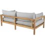 Marion 2-seters sofa - Gr�/Naturlig