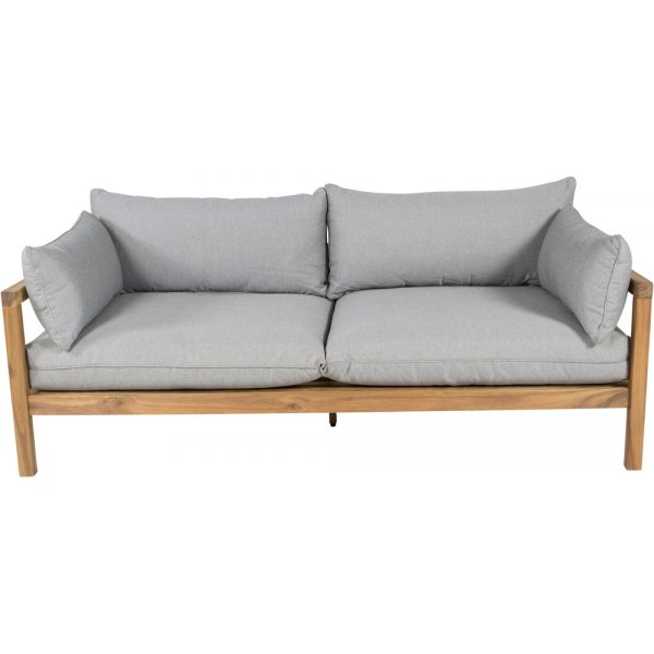 Marion 2-seters sofa - Gr�/Naturlig