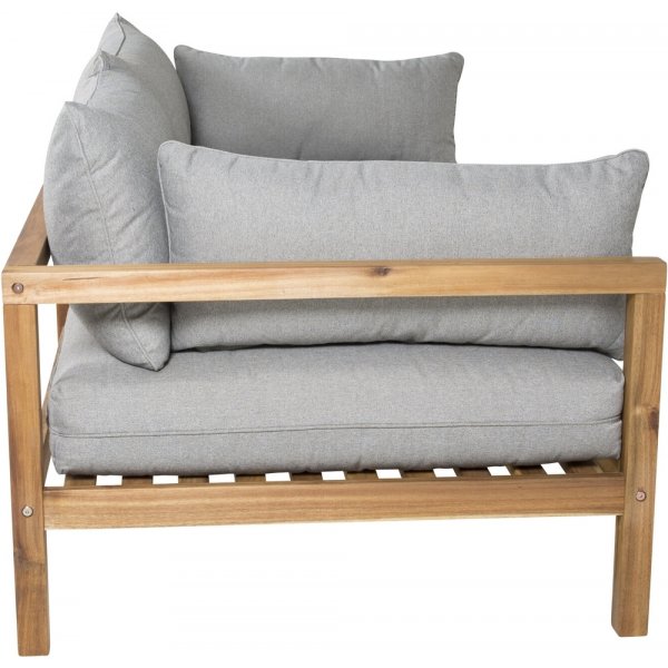 Marion 2-seters sofa - Gr�/Naturlig