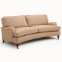 Howard Luxor buet 4-seters sofa - Valgfri farge + Tekstilpleie for m�bler