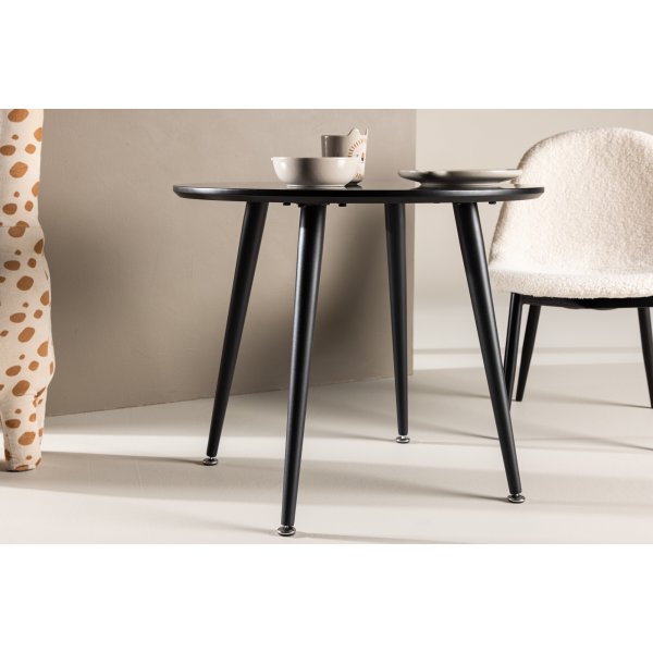 Plaza spisebord for barn �60 cm - Sort