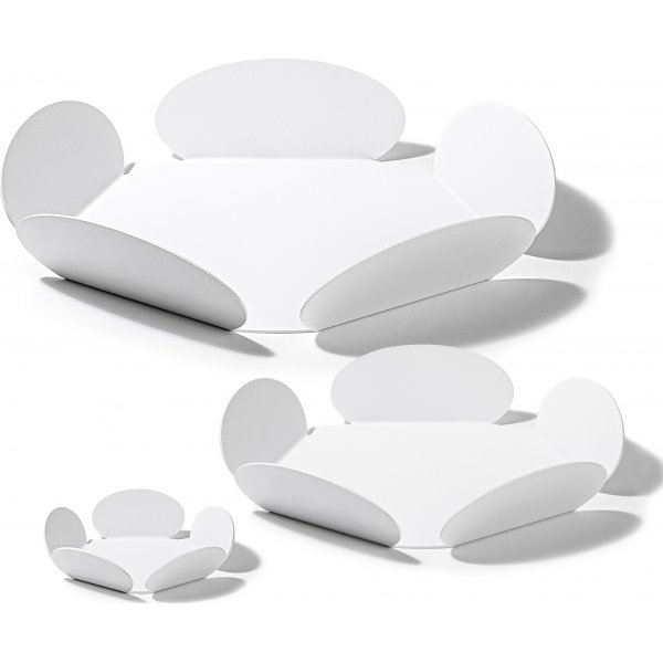 Rhodos dekorativt fat - Hvit Rhodos dekorativt fat - Hvit