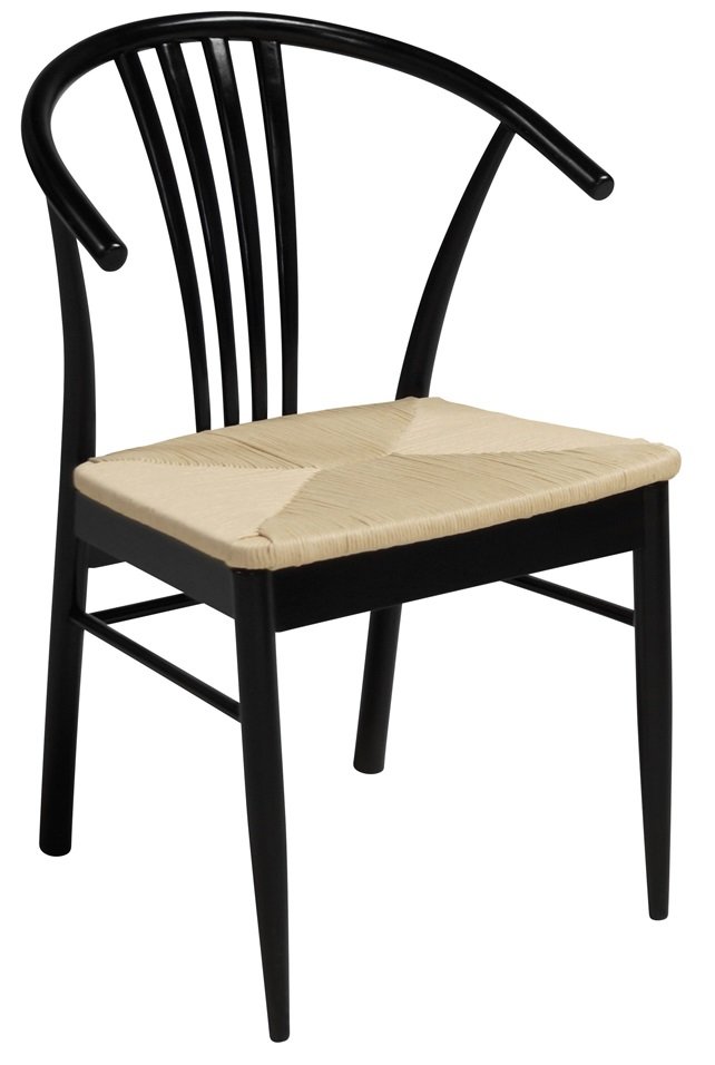 Casper stol Sort lakk Flettet sete 1895 NOK Trendrom.no Casper stol Sort lakk Flettet sete 1895 NOK Trendrom.no