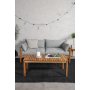 Marion 2-seters sofa - Gr�/Naturlig