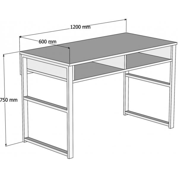 Nove skrivebord - Valn�tt