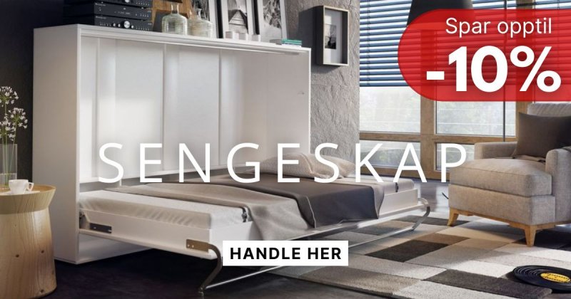 Kompakte og smarte veggsenger til kanonpris