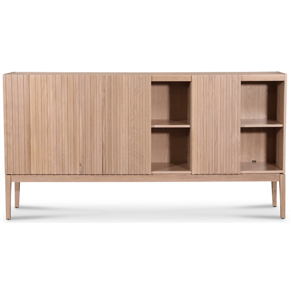 Nova sideboard med skyvedører Whitewash 8295 NOK Sidebord